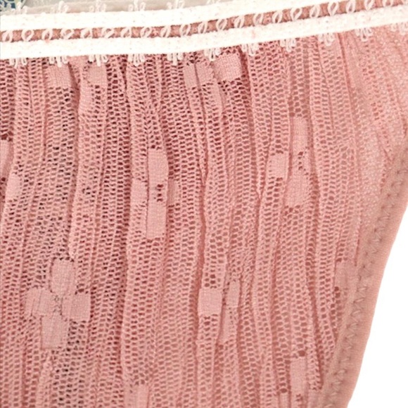 FREE PEOPLE Panties Gabriella Thong Underwear Pixie Nude Blush - Picture 7 of 12